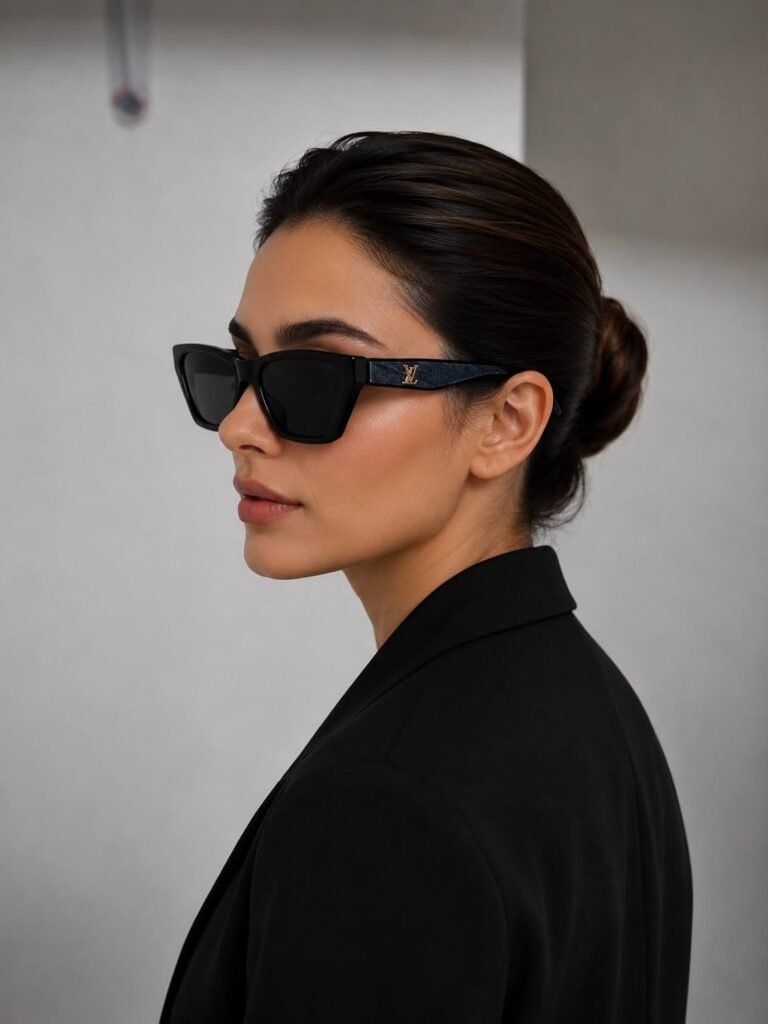 نظارة شمسية سوداء كلاسيكية