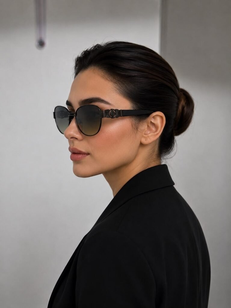 نظارة شمسية سوداء يومية